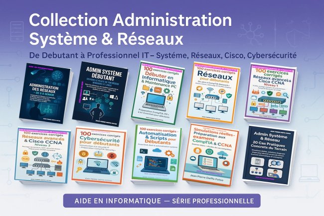 Collection Administration Système & Réseaux – De Débutant à Professionnel IT
